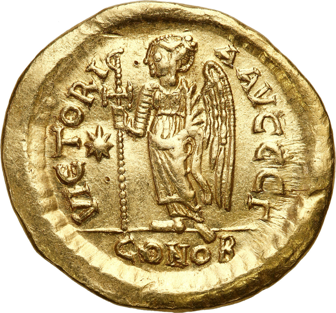 Bizancjum. Justyn I (518-527). Solid, Konstantynopol